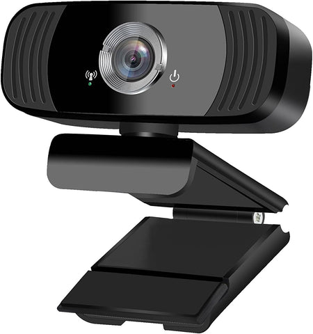 1080p Webcam Full HD USB Auto Focus for Streaming/Recording/Conferencing Digital HDR Videos USB/Essential Artifact Widescreen Web Camera(Black)