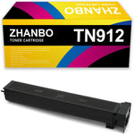 ZHANBO TN912 TN-912 (A8H5031) Black Toner Cartridge Compatible for Konica Minolta bizhub 958