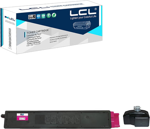 LCL Compatible Toner Cartridge Replacement for Kyocera TK8117 TK-8117 TK8117M TK-8117M 1T02P3BUS0 M8124cidn M8130cidn (1-Pack Magenta)