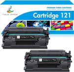 TRUE IMAGE Compatible Toner Cartridge Replacement for Canon 121 CRG-121 CRG121 for Canon imageCLASS D1620 D1650 High Yield Ink Printer (Black, 2-Pack)