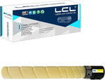 LCL Compatible Toner Cartridge Replacement for Konica Minolta TN514Y TN-514Y TN514 TN-514 A9E8230 High Yield Bizhub C458 Bizhub C558 Bizhub C658 (1-Pack Yellow)