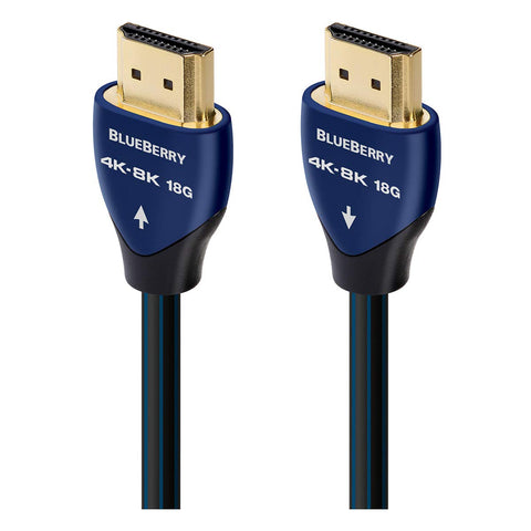 AudioQuest Blueberry 2.25m 4K-8K 18Gbps HDMI Cable (7.4ft)