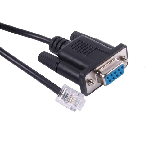 DB9 to RJ11 RJ12 Cable for Skywatcher EQ6 EQ5 HEQ5 EQMOD ASCOM PC to Connect The Synscan HC Upgrade (6ft/180cm, DB9 to RJ11/6p4c)