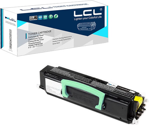 LCL Compatible Toner Cartridge Replacement for Dell 310-8701 310-8708 MW558 PY449 310-8702 310-8709 MW559 RP380 GR299 PY408 RP441 GR332 6000 Pages 1720 1720dn Printers (1-Pack Black)