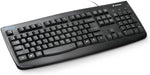 Kensington Pro Fit USB Washable Keyboard, Black (K64407US),17-3/4" Width