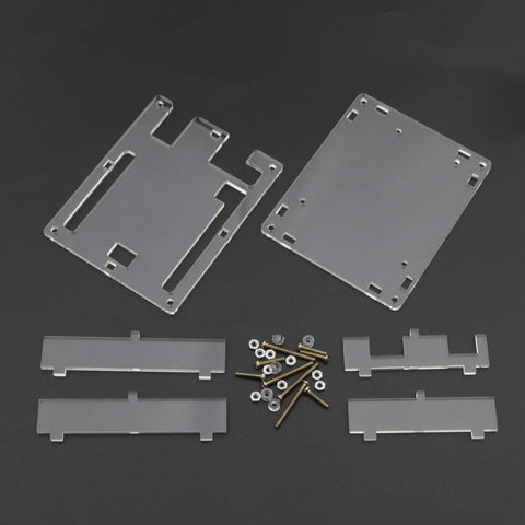 10PCS R3 Acrylic Case Injection Molded Case Development Board