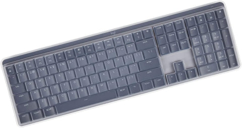 Keyboard Cover for Logitech MX Mechanical Wireless Illuminated Keyboard, MX Mechanical Keyboard Accesseries, Logitech MX Mechanical Keyboard Skin Protector - Clear