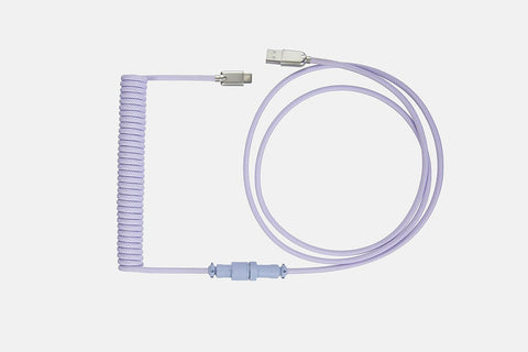 KEEBMONKEY Macaron Keyboard Cable (Purple)