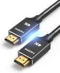 Capshi 4K Long HDMI Cable 30ft/9M, in-Wall CL3 Rated HDMI Cable 2.0 Support (HDR10 8/10bit 18Gbps HDCP2.2 ARC) High Speed HD Shielded Cord Compatible with Roku TV/Laptop/PC/HDTV