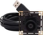 SVPRO 4K USB Camera Module Ultra HD Mini USB Camera Board with 110 Degree Lens Wide Angle Without Distortion, Industrial CMOS Camera with Sony IMX415 Sensor USB2.0 Raspberry Pi Camera Module