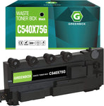 GREENBOX Compatible C540X75G Waste Toner Container Replacement for Lexmark C540X75G for C544 x544 Series Printer (Black ,36,000 Pages, 1 Pack)