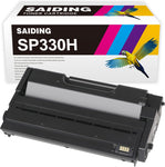 SAIDING Compatible Toner Cartridge Replacement for SP330H to Use with Ricoh SP330 SP330dn SP330L SP330sfn Printer (1 Black)