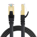 CAT8 Ethernet Cable, Outdoor&Indoor, 20FT Heavy Duty Weatherproof 26AWG, 40Gbps Cat8 LAN Network Cable with Gold Plated RJ45 Connector, UV Resistant High Speed for Router/Gaming/Nintendo Switch