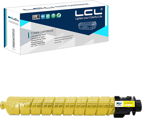 LCL Compatible Toner Cartridge Replacement for Ricoh 841814 MP C3003 C3503 C3004 C3504 C3003 C3503 C3004 C3504 Lanier MP C3003 C3503 C3004 C3504 Savin MP C3003 C3503 C3004 C3504 (1-Pack Yellow)