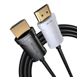 BRIDGEE HDMI 2.1 Cable [Certified] 33ft, 48Gbps Ultra High Speed Fiber Optic HDMI Cable(8K@60Hz,4K@120Hz), Support eARC,HDCP 2.3,Dolby Atoms,Compatible with PS5,Blu-ray Player,8K TVs etc