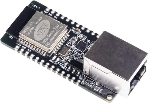 JacobsParts WT32-ETH01 ESP32 Module Ethernet WiFi Bluetooth Development Board 100Mbps RJ45