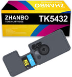 ZHANBO TK5432 TK-5432 Remanfactured Cyan Toner Cartridge Compatible with Kyocera TK5432k Toner for ECOSYS MA2100cwfx PA2100cwx Printer.