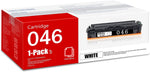 046 White Toner Cartridge 1Pack - Eaxic Compatible Replacement for Canon imageCLASS MF735Cdw MF731Cdw MF733Cdw LBP654Cdw Printer