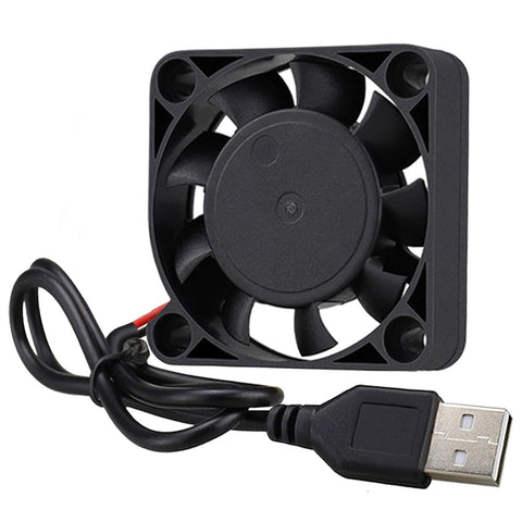 GDSTME 40mm USB Fan for VR Gear, Aquarium, Roku, Router, Raspberry Pi, Cosplay, Helmet Cooling Ventilation