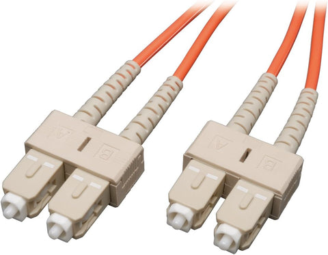 Tripp Lite Duplex Multimode 50/125 Fiber Patch Cable (SC/SC), 2M (6-ft.)(N506-02M)