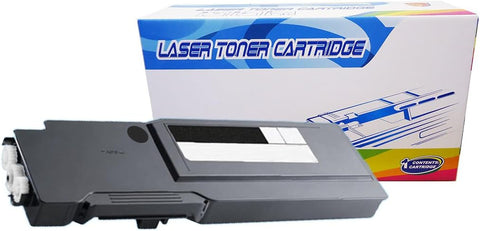 Inktoneram Compatible Toner Cartridge Replacement for Dell C3760n C3760dn C3765dnf W8D60 Extra High Yield (Black)