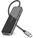 LENTION USB C Hub with 100W Power Delivery, 4K HDMI, USB 3.0 & Type C Data Compatible with 2021-2016 MacBook Pro 13/15/16, New Mac Air/Surface, Chromebook, More, Stable Driver Adapter (CB-CE35, Black)