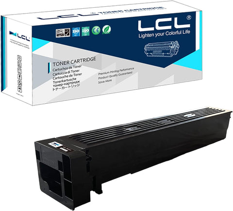 LCL Compatible Toner Cartridge Replacement for Konica Minolta TN812 TN-812 A8H5030 Bizhub 758 808 Prints (1-Pack Black)