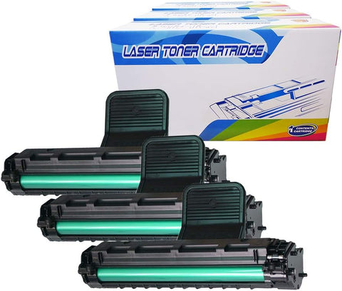 Inktoneram Compatible Toner Cartridge Replacement for Xerox PE220 013R00621 013R621 WorkCentre PE220 (Black, 3-Pack)