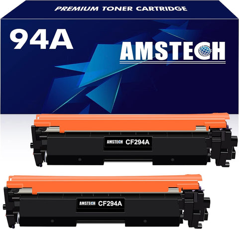 94A CF294A 2 Pack Toner Cartridge Compatible Replacement for HP CF294A 94A Toner Cartridge for HP Laserjet Pro MFP M148DW M148FDW M118DW M149FDW M148 M118 M149 Printer Black