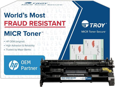 Troy 4001, 4101 MICR Toner Secure Standard Yield Print Cartridge