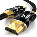 NIUBB 8K HDMI Cable 40 Ft,2.1 HDMI Cable 40 Feet Supports 48Gbps 8K@60Hz,4K@120Hz HDR,3D,Dolby Vision,Dolby Atmos Compatible with All TVs, Xbox, PS5,PS4(Zinc Alloy housing)