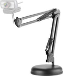 Spedal Webcam Stand, Boom Arm Stand with Base, Flexible Gooseneck, Compatible with Logitech Webcam C922 C920e C920 C270 C925 C930e C922 C920x, Hero 8/7/6/5