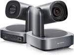 TONGVEO Conference Room Camera,10x Optical Zoom PTZ Camera USB2.0/HDMI/LAN IP Live Streaming Camera POE Support,1080P 60fps Video Conference Camera for Conferencing Church Worship/Events Services