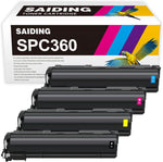 SAIDING Compatible Ink Cartridge Replacement for Ricoh SPC360 SPC361 to use with SP C360 C361 C360DNw C360SFNw Printer 408176 408177 408178 408179 (4 Pack)…