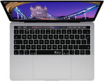 KB Covers Durable English Layout Washable Keyboard Cover for MacBook Pro Late 2016+ with w-Touch Bar Black