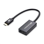 Cable Matters USB C to DisplayPort 1.4 Adapter with 8K@60hz, 4K@144hz and HDR Support - Thunderbolt 4 / USB4 / Thunderbolt 3 Port Compatible with Oculus Rift S, MacBook Pro, Dell XPS, Surface Pro