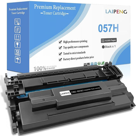 LAIPENG Compatible 057 057H Toner Cartridge for Canon 057H 057 CRG-057H for Canon imageCLASS MF449dw MF448dw MF445dw MF443dw MF455dw LBP228dw LBP227dw LBP226dw LBP223dw LBP236dw Printer(Pack x1)