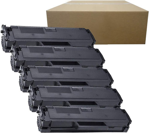 Inktoneram Compatible Toner Cartridges Replacement for Dell B1165nfw B1163w B1160 B1160w 331-7335 (Black, 5-Pack)