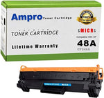 Ampro CF248A MICR Compatible Toner Cartridge Replacement for HP CF248A 48A MICR or HP 48A for HP Laserjet M29W M15W, M15a, MFP M28a/MFP M28w - Prints 1000 Checks!