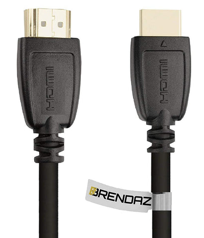 BRENDAZ Compatible HDMI 2.0 Cable for Blackmagic Design Pocket Cinema Camera 4K / 6K High Speed 18Gbps HDMI to HDMI Cable w/Ethernet - 4K Male to Male (10-Feet)