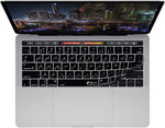 KB Covers Arabic QWERTY ISO Keyboard Cover for MacBook Pro with Touch Bar (Late 2016) 19101
