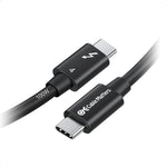 Cable Matters [Intel Certified] 40Gbps Thunderbolt 4 Cable 2.6ft with 8K Video and 100W Charging - 0.8m, Compatible with USB4, Thunderbolt 3 Cable and USB-C