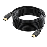 4K HDMI Cable 25FT, Ultra High Speed Rubber & Gold Connectors, 4K @ 60Hz, Ultra HD, 2K, 1080P, & ARC Compatible for Laptop, Monitor, PS5, PS4, Xbox One, Fire TV, Apple TV & More