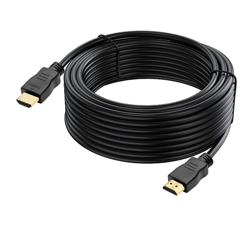 4K HDMI Cable 25FT, Ultra High Speed Rubber & Gold Connectors, 4K @ 60Hz, Ultra HD, 2K, 1080P, & ARC Compatible for Laptop, Monitor, PS5, PS4, Xbox One, Fire TV, Apple TV & More