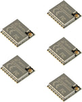 JESSINIE 5Pcs ESP-07S ESP8266 Serial Port to WiFi Module Industrial Wireless Module Low Power Wireless Module Internet of Things IOT for Smart Home