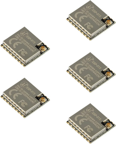 JESSINIE 5Pcs ESP-07S ESP8266 Serial Port to WiFi Module Industrial Wireless Module Low Power Wireless Module Internet of Things IOT for Smart Home
