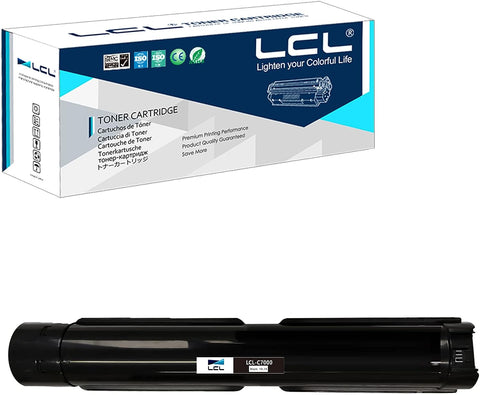 LCL Compatible Toner Cartridge Replacement for Xerox Versalink C7000 C7000/DN C7000/n C7000V/DN C7000V/n C7001V_T 106R03757 106R03761 High Yield (1-Pack Black)