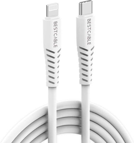 BEST CABLE USB C to Lightning Charger Cable[ Apple C94 MFi Certified]18W PD Compatible with iPad 8th 2020, iPhone 11/11 Pro/11 Pro Max X XS XR XS Max 8 8Plus iPad Pro and More(Support Power Delivery)