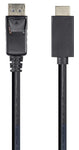 Monoprice DisplayPort 1.1 to HDTV Cable - 6 Feet - Black