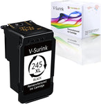 V-Surink High-Yield 245XL Ink Cartridge Replacement for Canon PG-245XL Compatible with Canon Pixma MX490 MX492 MG2522 TS3100 TS3122 TS3322 TS3320 TR4500 TR4520 TR4522 MG2500 Printer (1Black) …